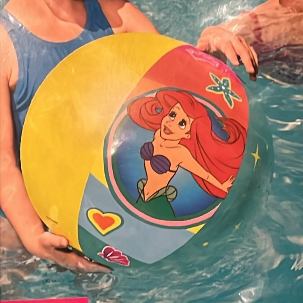 NEW Disney Princess Inflatable Beach Ball, Moana, Ariel, Mulan,